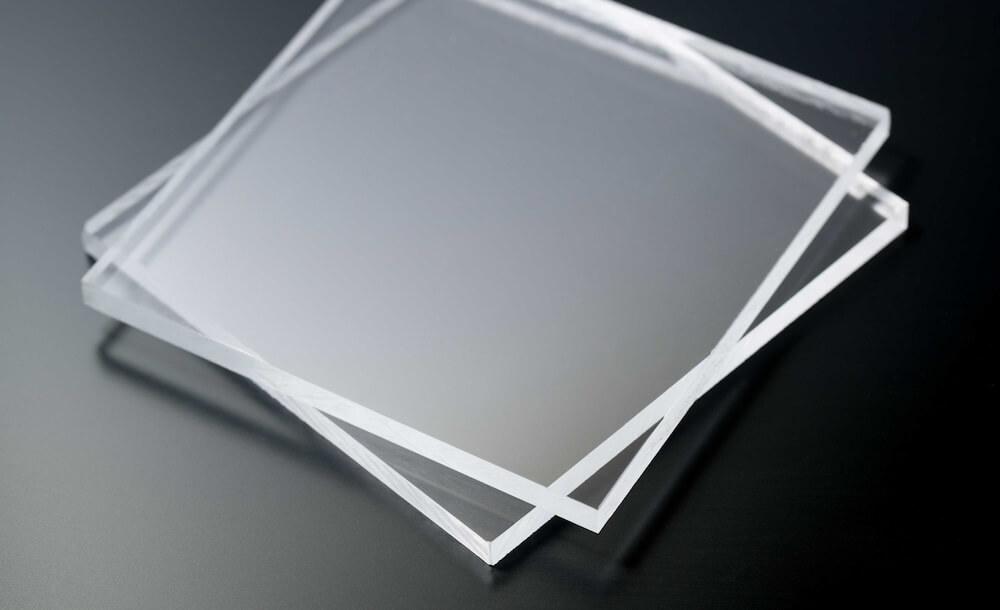 Acrylglas Platten gestapelt