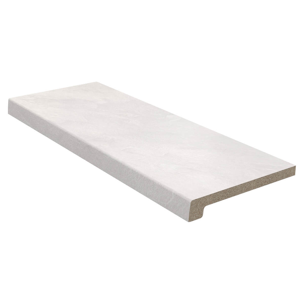 Naturstein Fensterbank, Innenfensterbank Werzalit compact, 300 x 100 mm, Dekor Grey Stone Detail 1